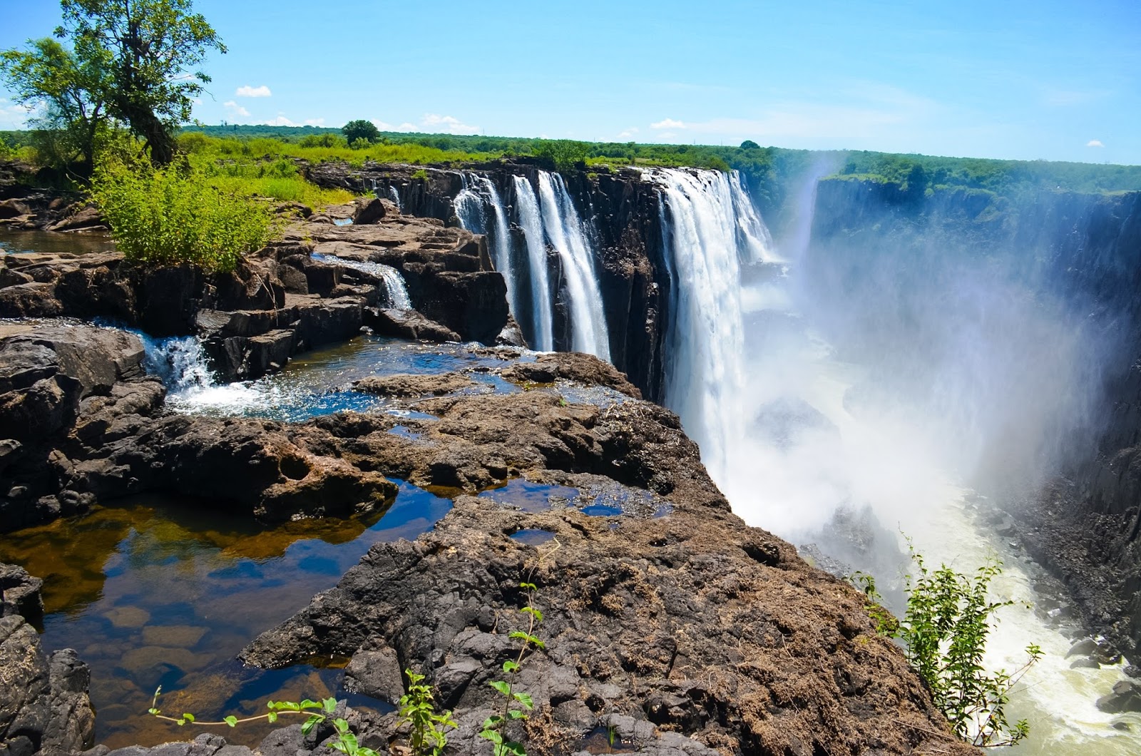the devils pool zambia