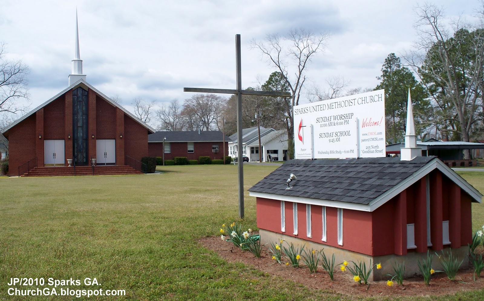 Churchs Religion GA.FL.AL.CHURCH First Baptist Catholic Methodist