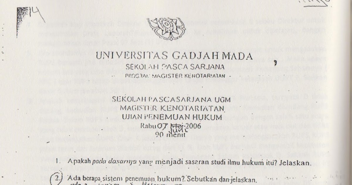 Inspirasi 13 Contoh Soal Ujian Masuk Kenotariatan Jayabaya Terbaru