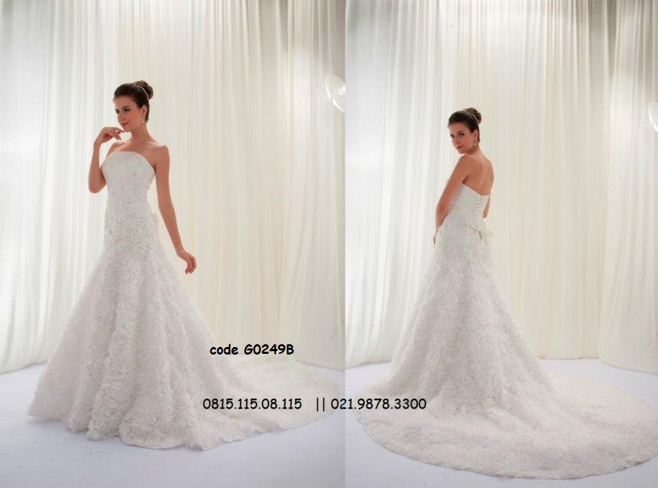 gaun pengantin import marchesa