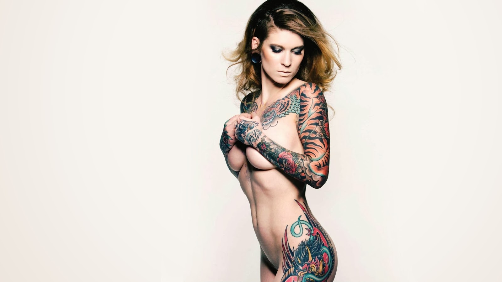 Tattoos Girls High Definition Wallpapers Celebrities Hot Wallpapers