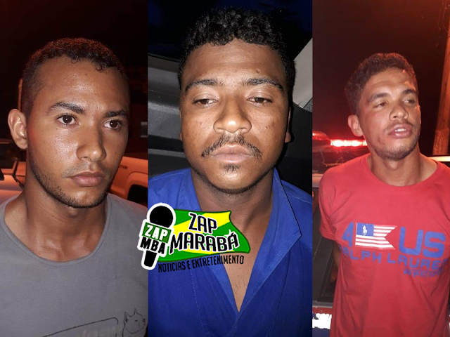 Policia prende 3 traficantes embarcando grande quantidade de droga
