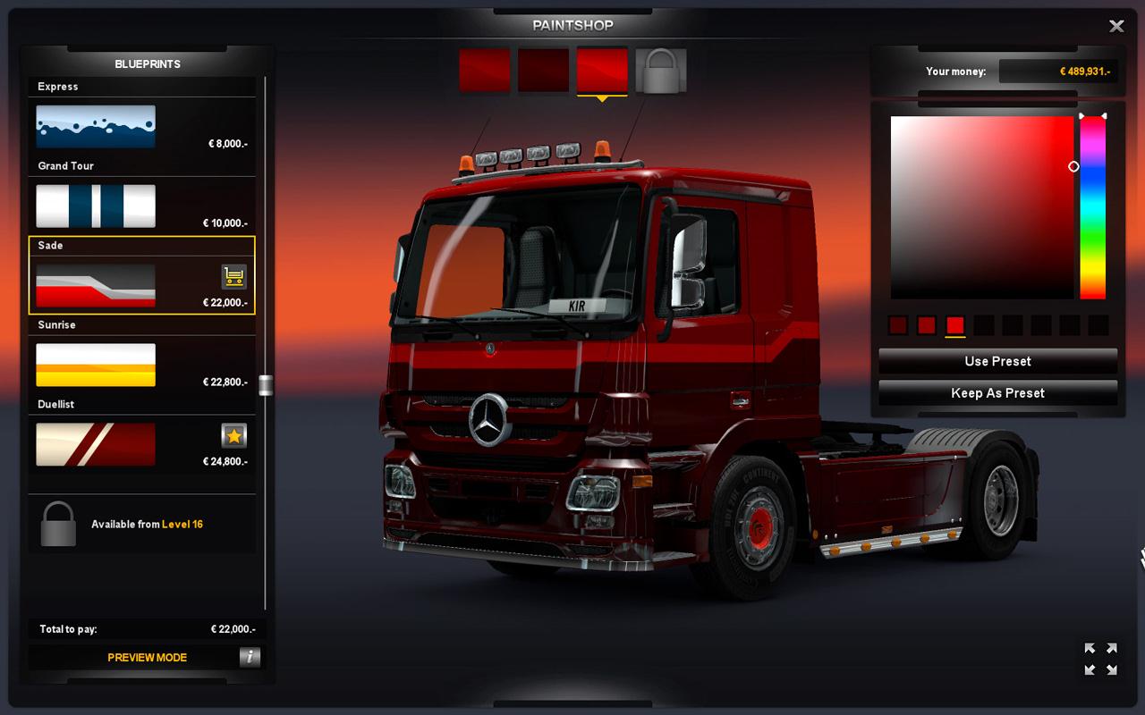 BLENGOK Download Game Euro Truck Simulator 2 Mod Apk Terbaru