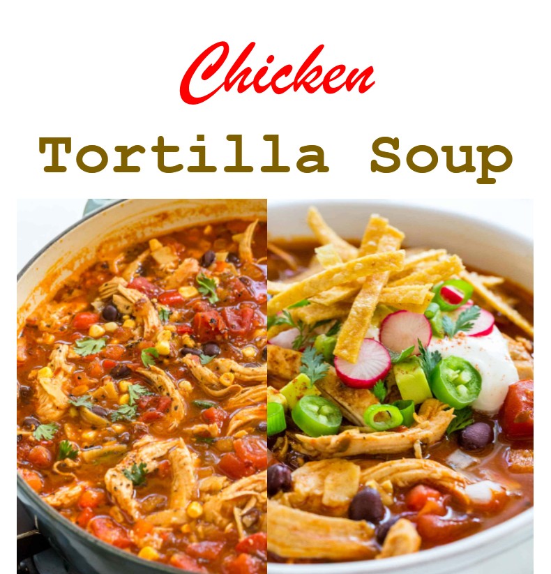 910 Reviews: THE BEST EVER #Recipes >> Chicken Tortilla Soup - .