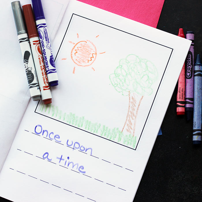 How to write your own story book: Free printable