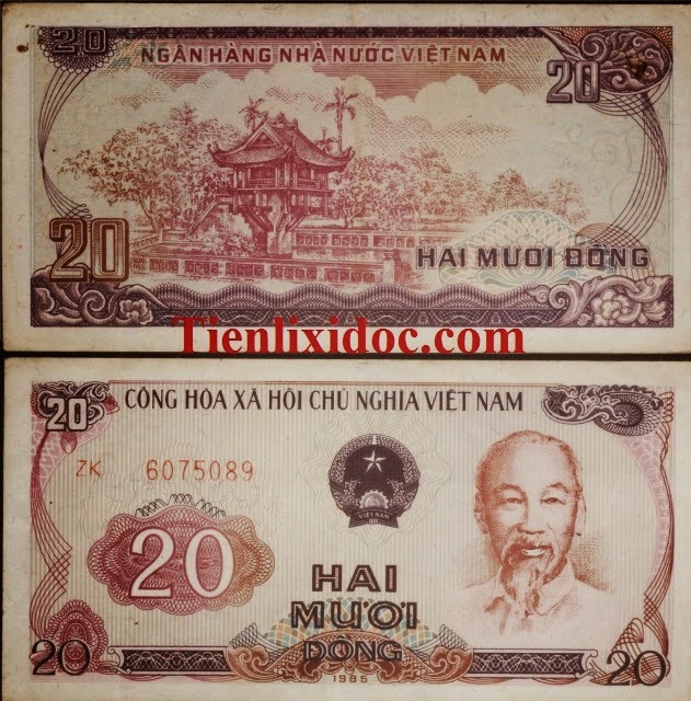 20 đồng Việt Nam năm 1985