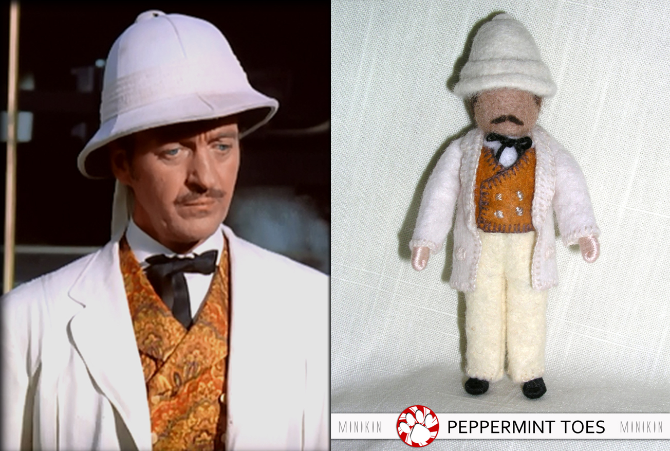 Peppermint Toes: Jules Verne #39 s Phileas Fogg and Passepartout as MINIKIN Peppermint Toes: Jules Verne #39 s Phileas Fogg and Passepartout as MINIKIN
