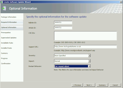 Java Client Updates Deployment using WSUS/SCCM/SCUP from an MSI File 7