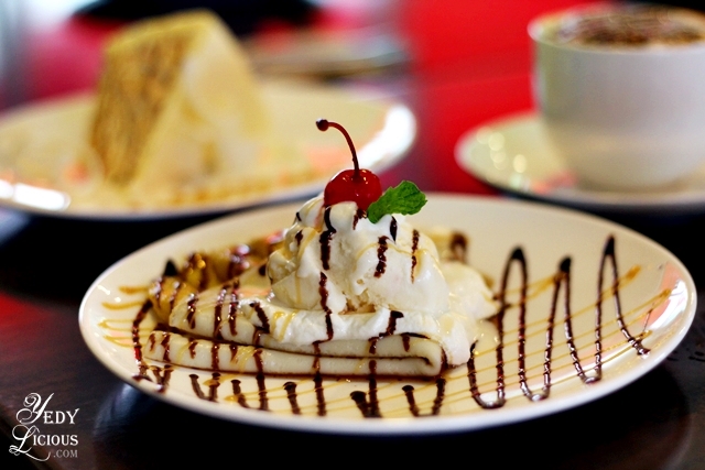 Mango Crepe at Tavolino's Cafe Restaurant Antipolo City Rizal YedyLicious Manila Food Blog