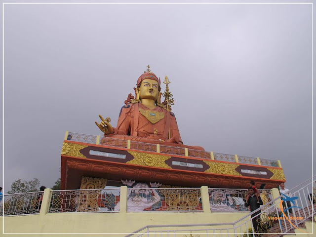Templo de Samdrptse Guru Padmasambhava ou Guru Rinpoche - Namchi, Sikkim, Índia