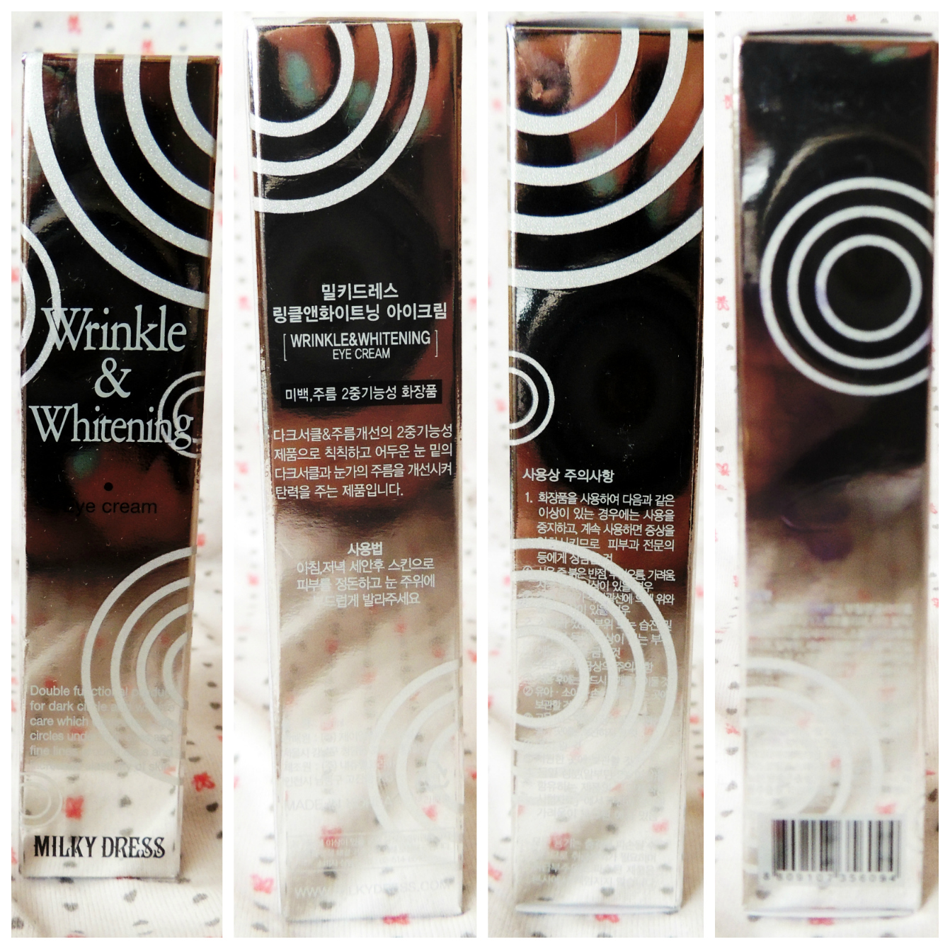 [MilkyDress] Anti wrinkle & Whitening eye cream Korean Beauty Dream