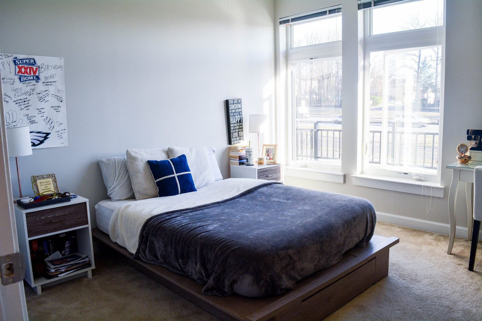 Falls Church Apartment Tour: Bedroom, Bathroom & Closet Falls Church Apartment Tour: Bedroom, Bathroom & Closet