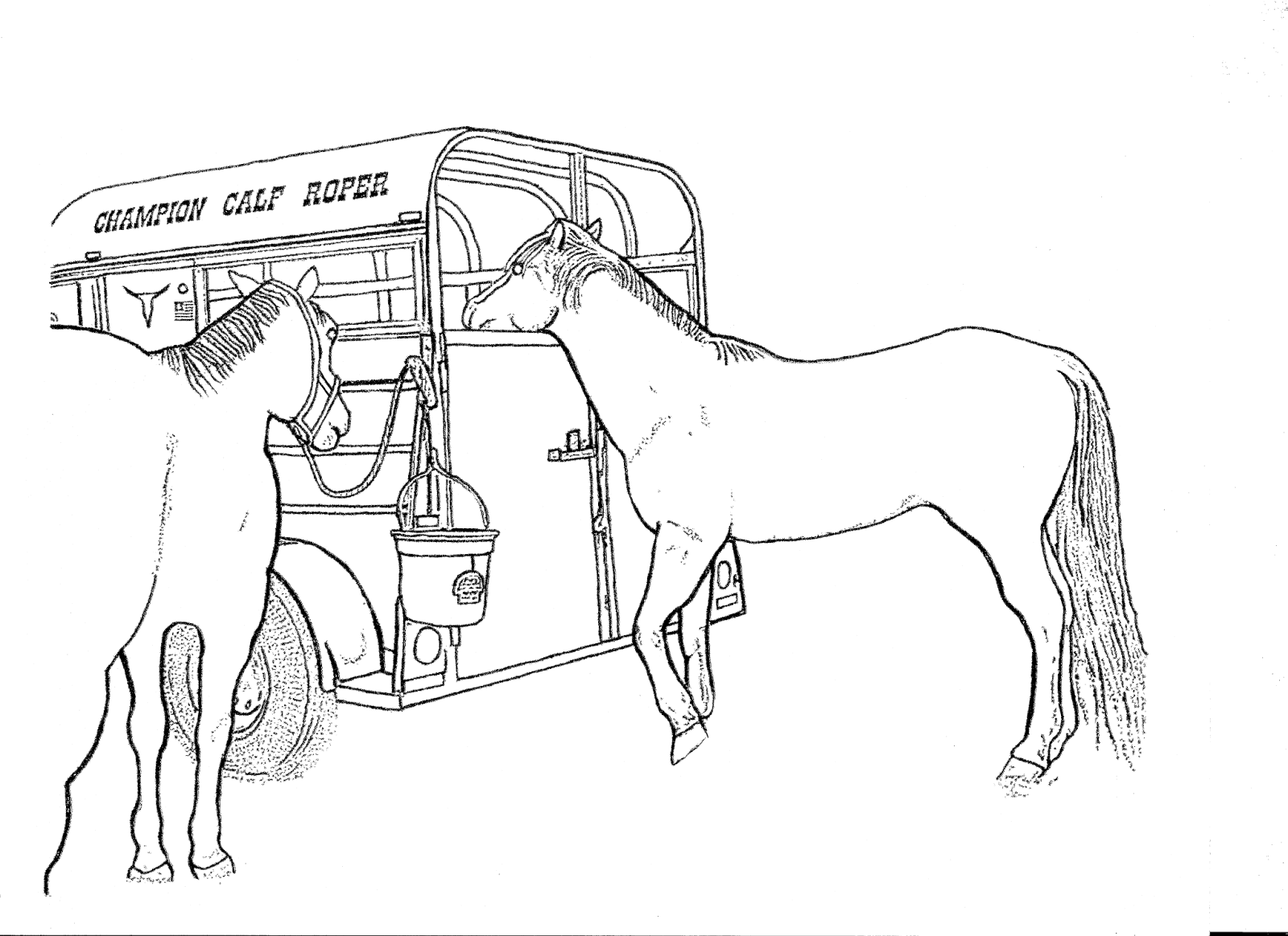 race horse coloring pages - photo #39