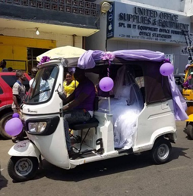 Couple Weds Using Keke Marwa Convoy In Glamourous Ceremony ...See Phototos