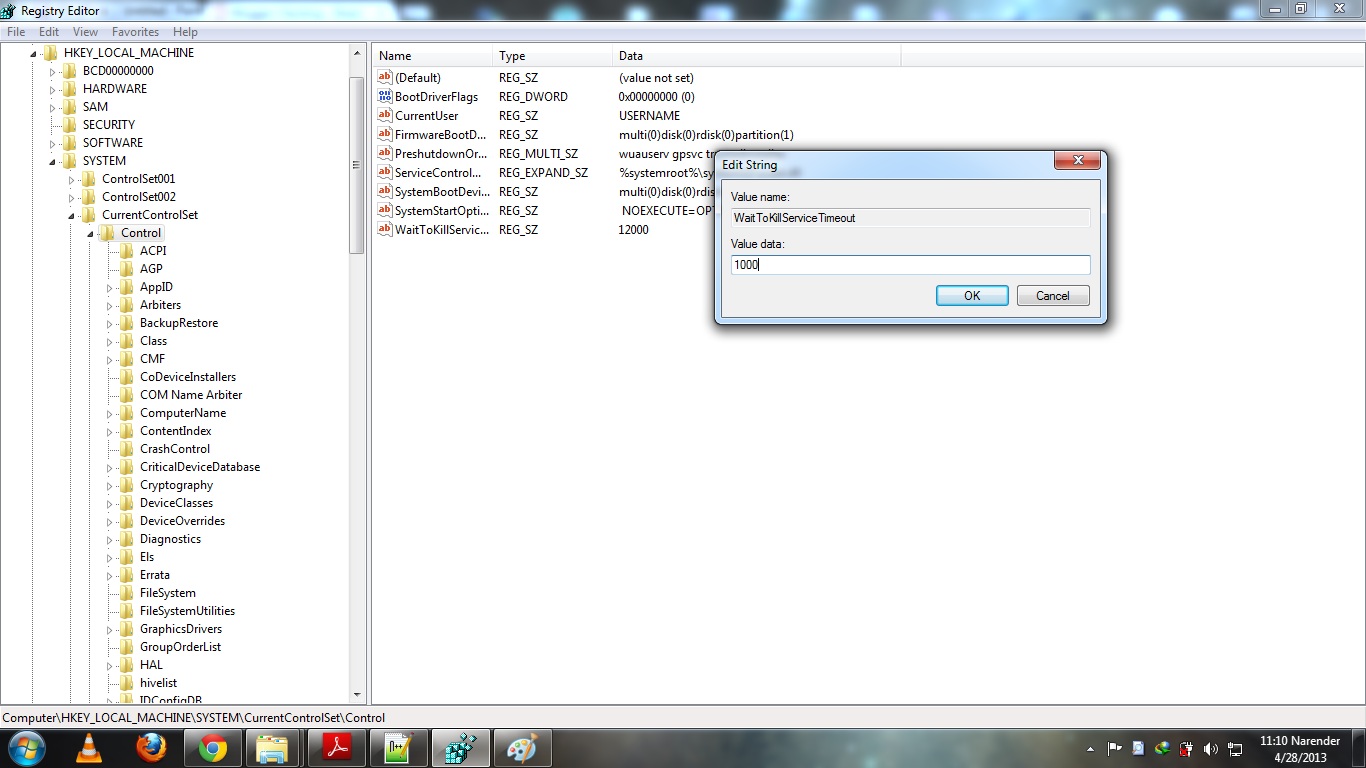 Auto End Tasks to Enable a Proper Shutdown Hacking Break In Pc Holes