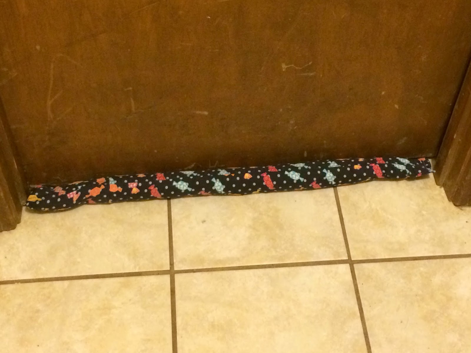 By Mama With Love Double Sided Door Draft Stopper Tutorial