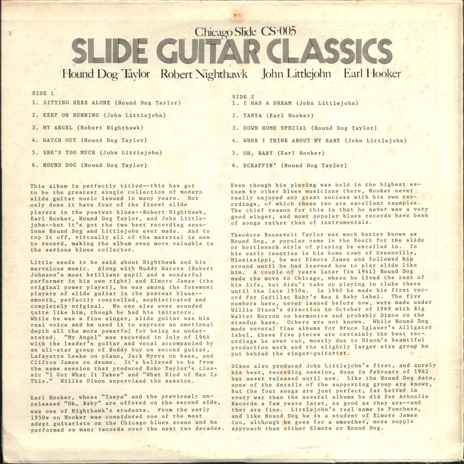 Valvulado Slide Guitar Classics