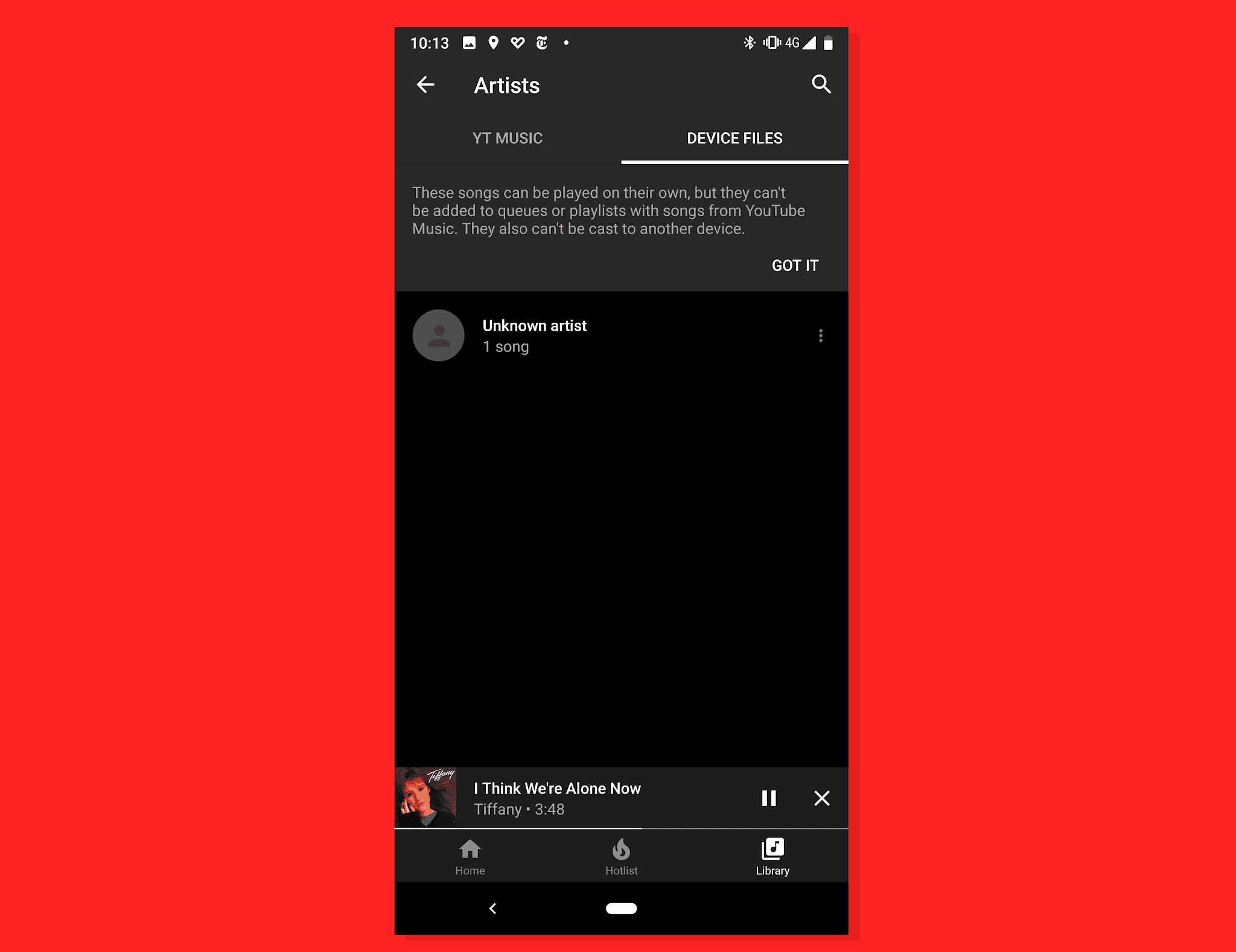 YouTube Music Receives Local Audio File Browser