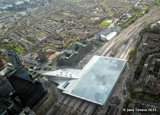 Rotterdam Station from above