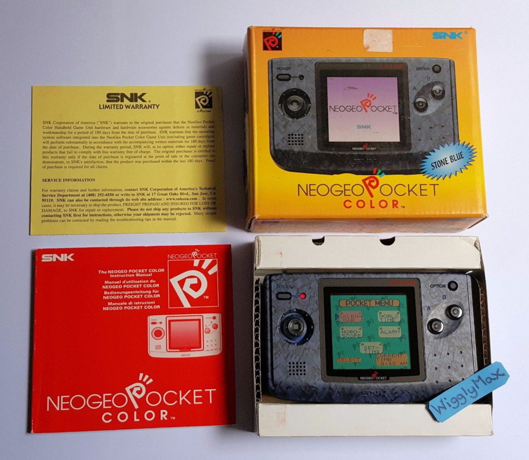 Retro Treasures: A Neo Geo Pocket Color in a box