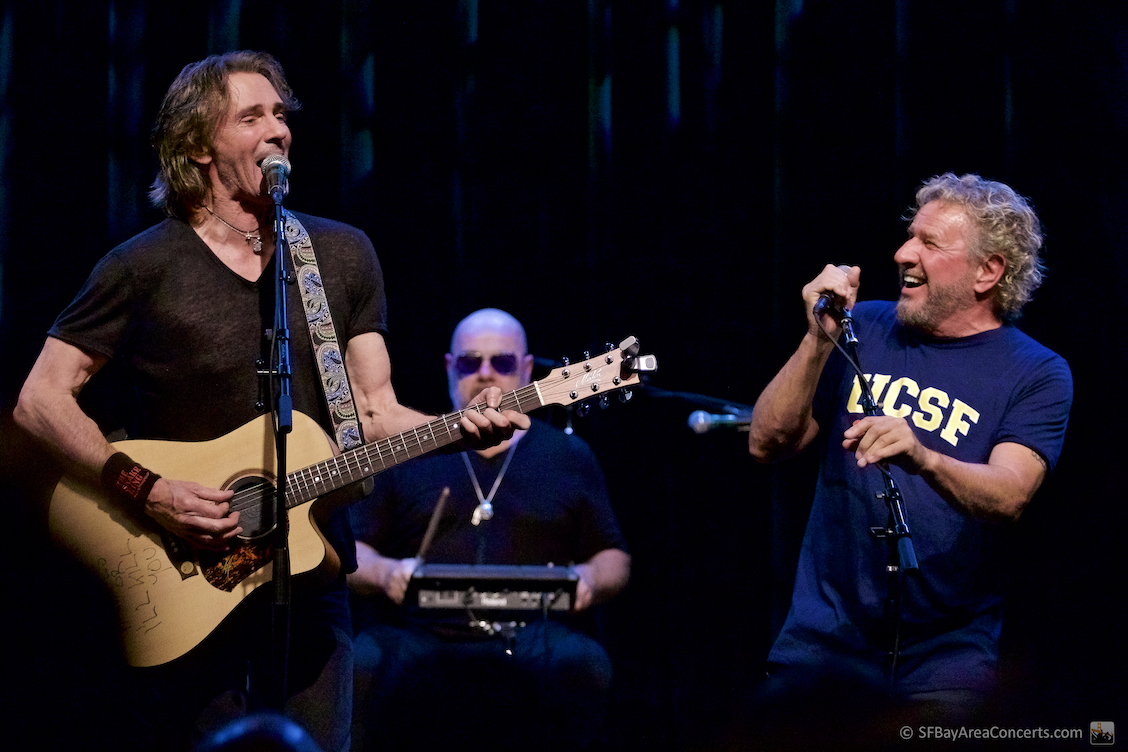 Rick Springfield, Jason Bonham, and Sammy Hagar @ the Acoustic for a Cure Benefit Concert (Photo: Kevin Keating)
