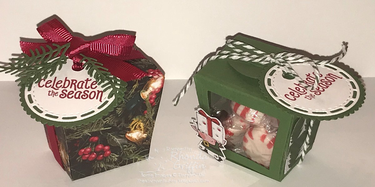 The Stampin' Bunny Tiny TakeOut Box for Inky Friends Handmade Holidays