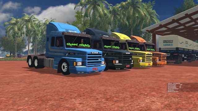 SCANIA 113H MULTICOLOR GREEN FARMS