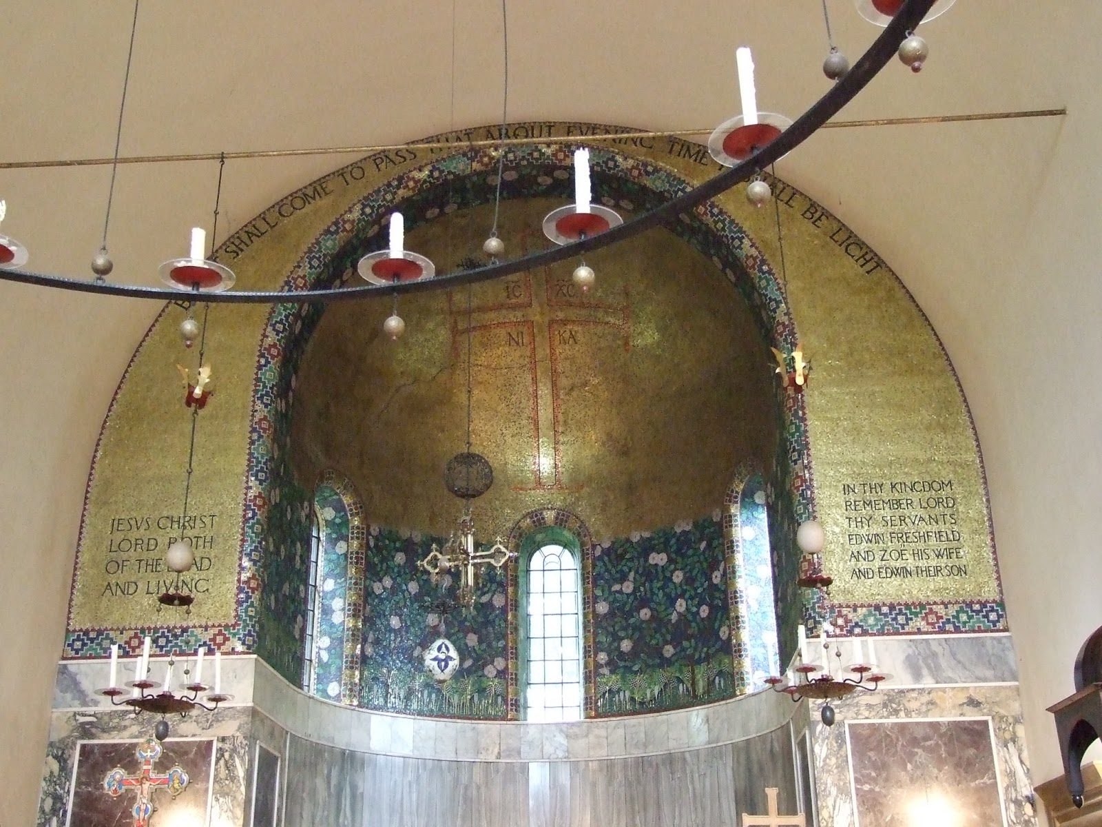 Victorian Churches 127 Sidney Barnsley Wisdom of God, Lower Kingswood, Surrey, 1891.