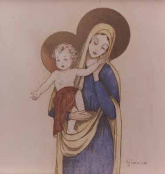 Gianna Beretta Molla - Madonna col Bambin Gesù - Mesero