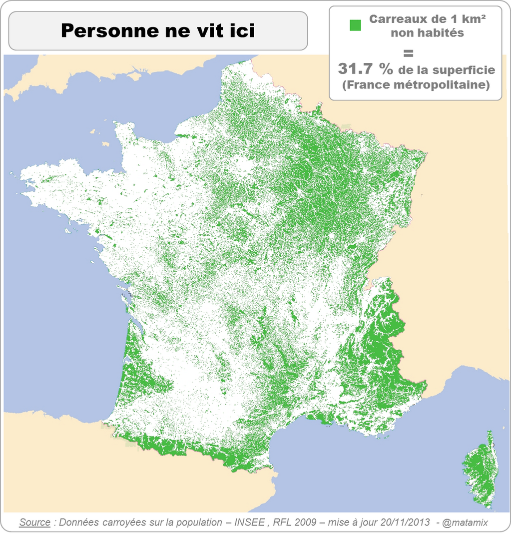 France: Nobody lives here