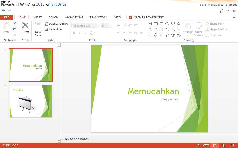 Microsoft Office 2018 Web Apps Final Telah Tersedia di SkyDrive