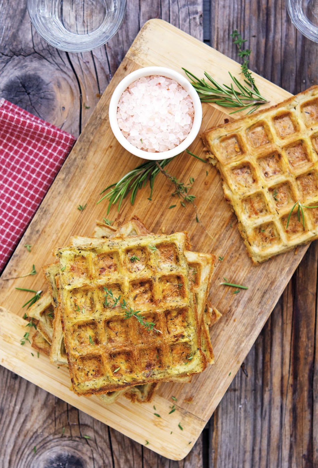 The Iron You (Flourless) Herbed Potato Waffles