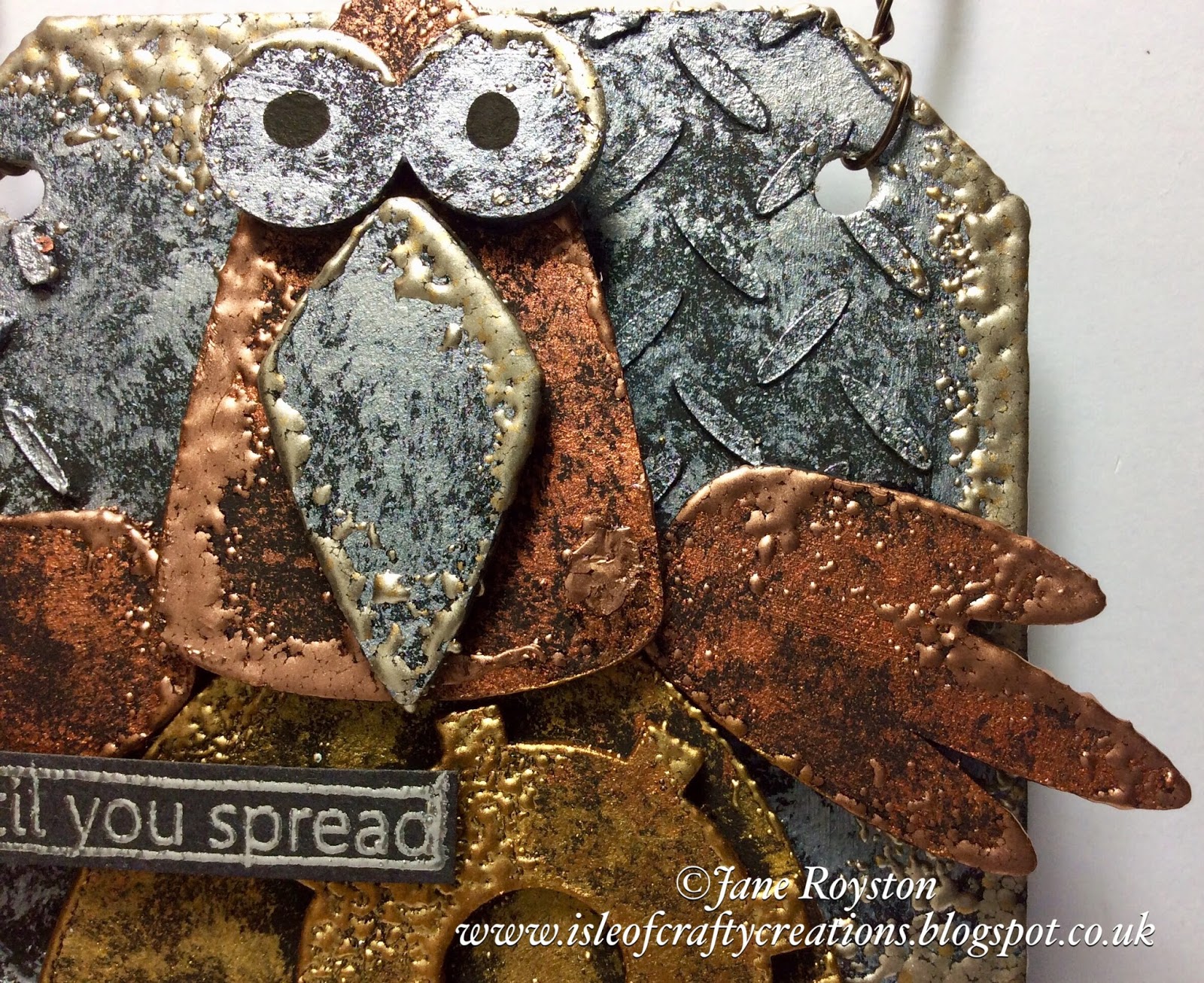 Isle of Crafty Creations A Clockwork Bird for Tando Creative