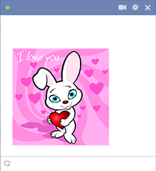Love You Bunny Emoji