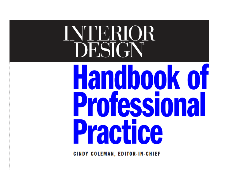 Interior Designers Handbook For Professional Practice Free