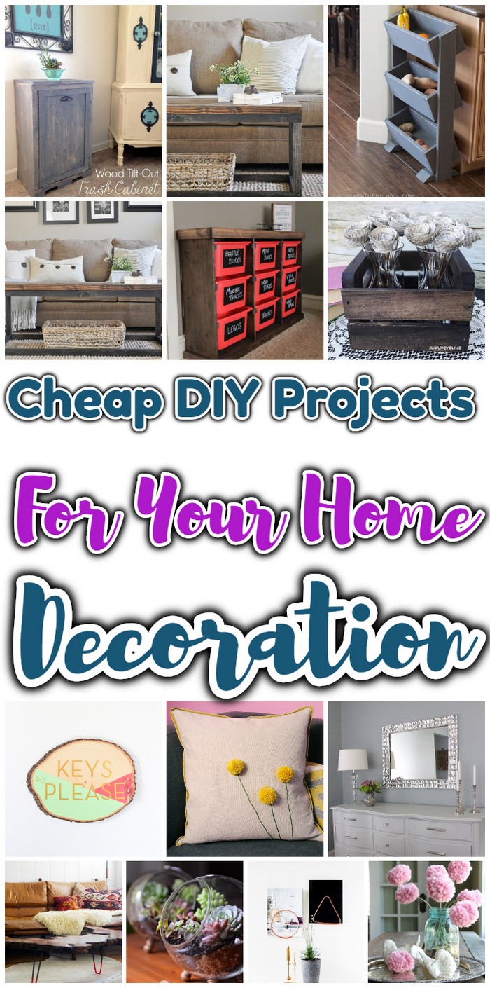 Cheap DIY Projects For Your Home Decoration Bathroom İdeas