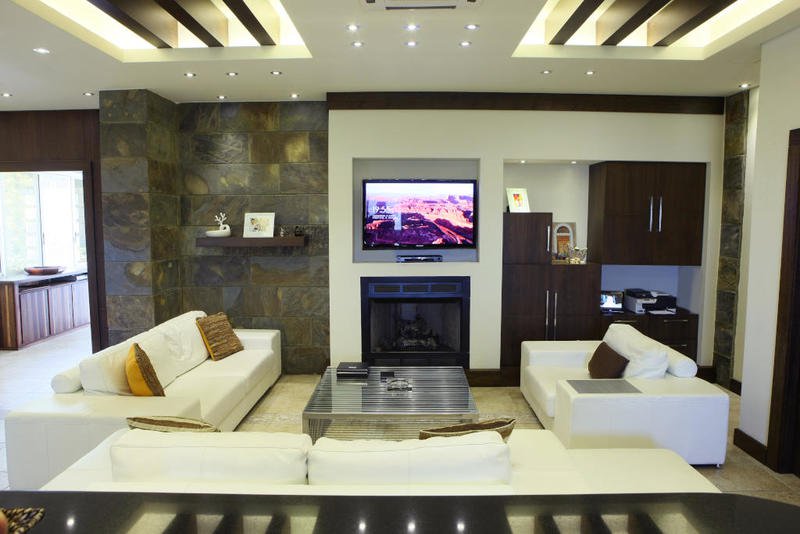 أفكار ديكور لغرفة التلفزيون