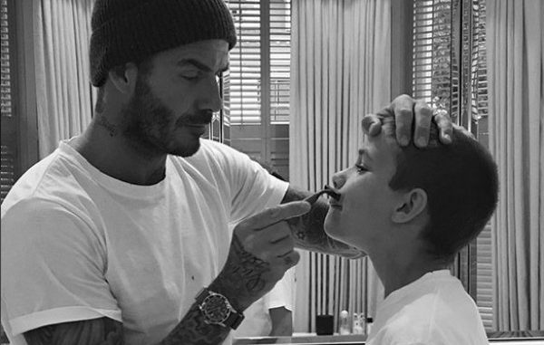 David Beckham está ansioso por cumplir ritual con su hijo Cruz