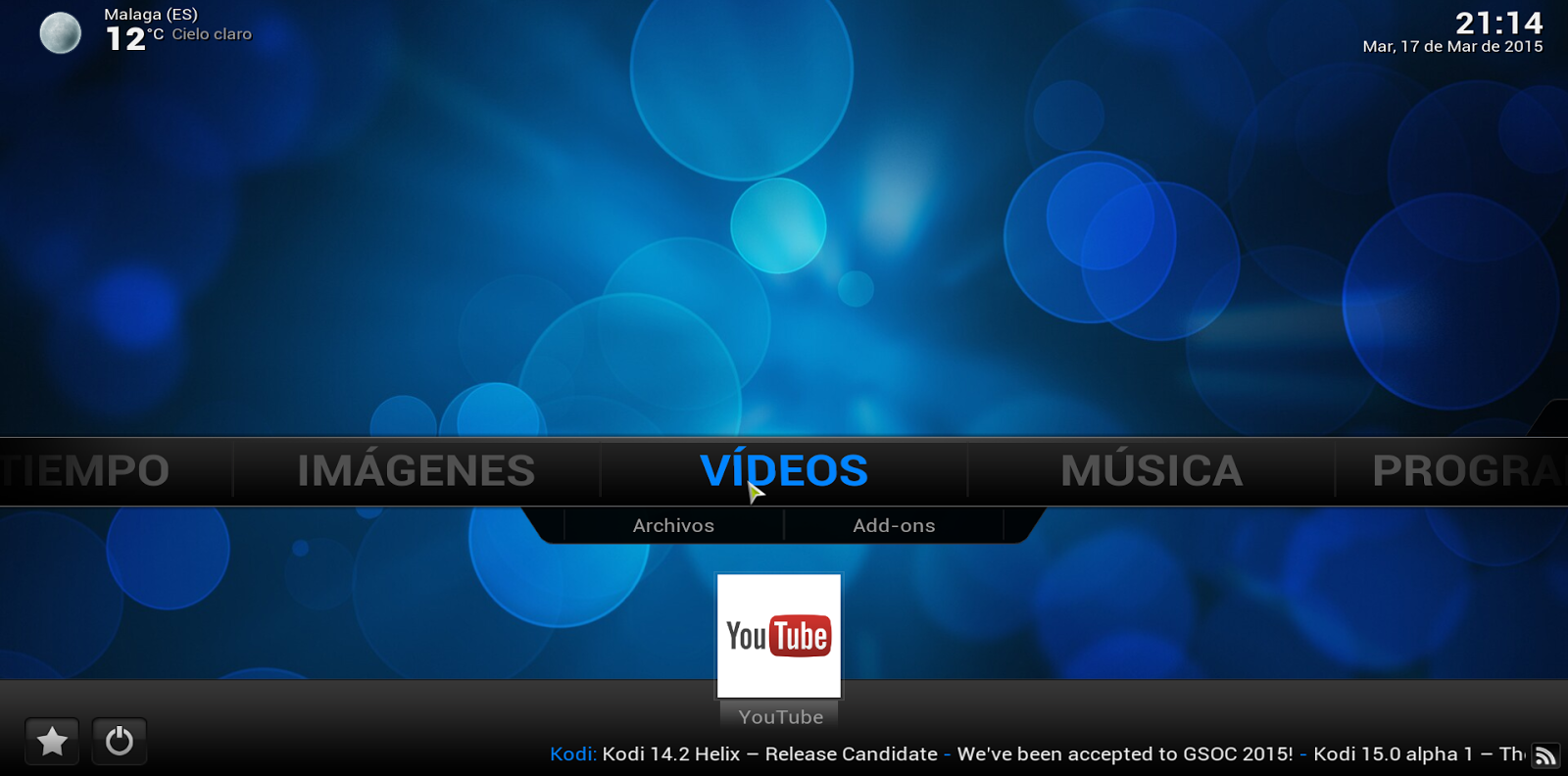 Malagueños originales y libres Instalar KODI sobre raspbian