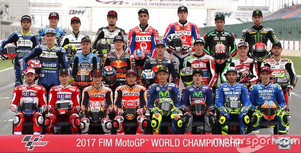 Daftar Pembalap Motogp 2017