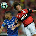 Em jogo tenso no Rio, Flamengo e Cruzeiro empatam na 1ª final da Copa do Brasil
