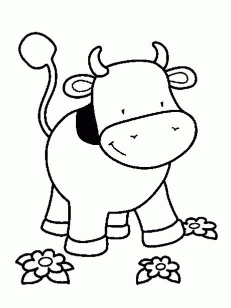 Imagenes De Toros Animados Para Colorear