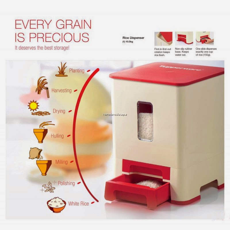 My Tupperware Tentang Rice Dispencer
