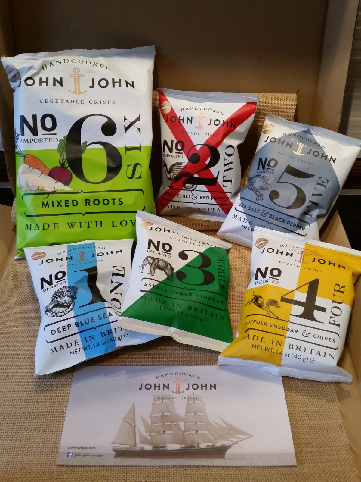 Handgemachte Chips & Crisps von John & John im Test Mihaela & Family