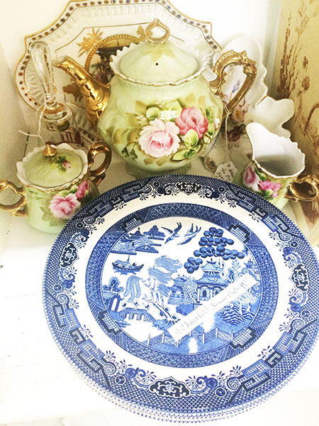 vintage china, vintage dishes, vintage tea set
