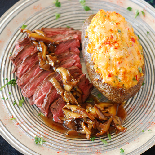 Shiitake Mushroom Sauce for Steak