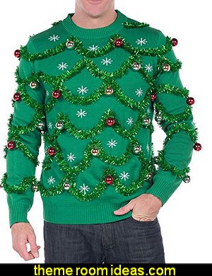 Gaudy Garland Sweater - Tacky Christmas Sweater w/Ornaments ugly sweaters - Christmas ugly sweaters - decorate yourself - womens ugly sweaters - ugly mens sweaters - embellished ugly sweaters - fun sweaters - novelty sweaters - Christmas party sweaters - quirky party sweaters - Gaudy Garland Sweater - Tacky Christmas Sweater w/Ornaments Fashion style clothing - cute designs - modern woman dress style - pretty fashion vintage style - ugly sweaters - Christmas ugly sweaters - decorate yourself - womens ugly sweaters - ugly mens sweaters - embellished ugly sweaters - fun sweaters - novelty sweaters - Christmas party sweaters - quirky party sweaters -
