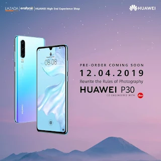 Pre Order Huawei P30