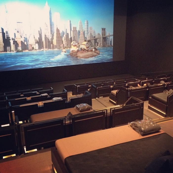 Phát sốt với rạp cinema giường nằm siêu đẳng cấp chỉ có ở Sài Thàn8h