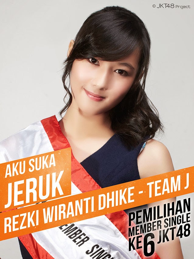 Poster Close Up Pemilihan Member Single ke-6 JKT48 [Team J] - Dorahana Blog